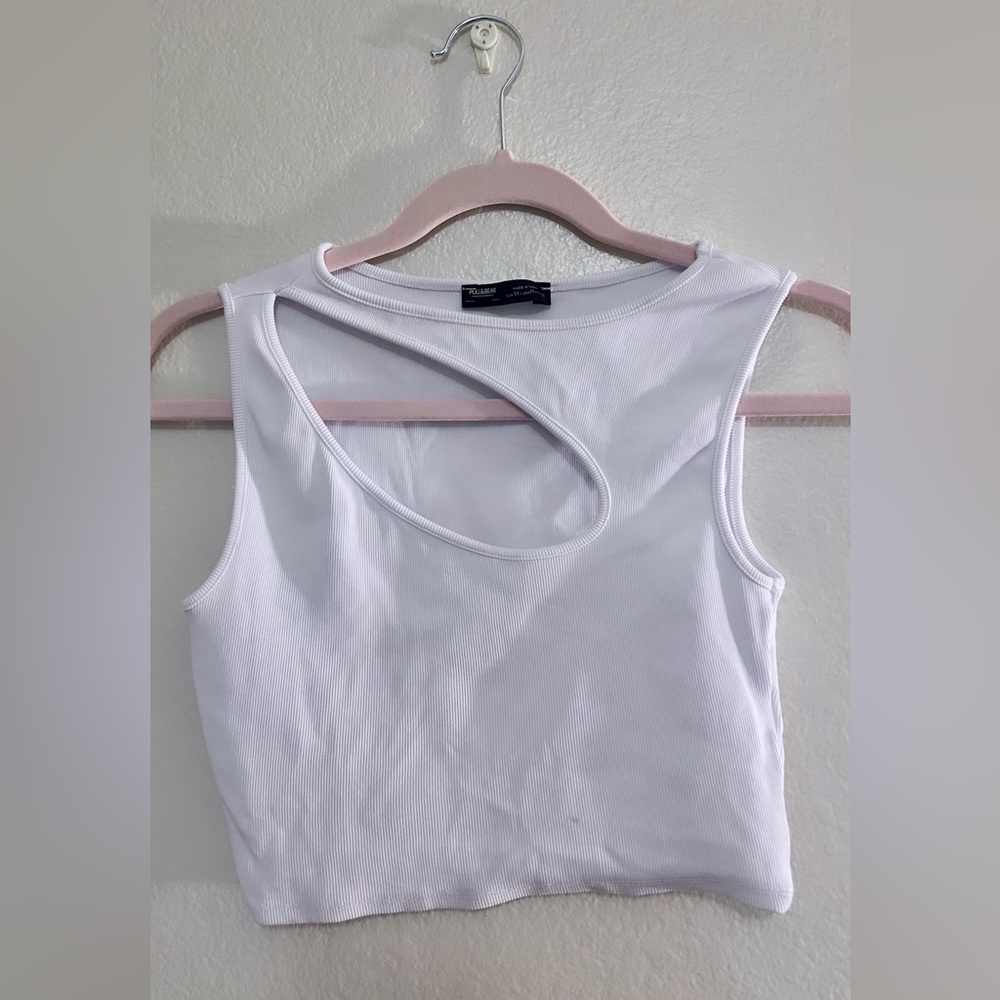Pull&Bear White Top